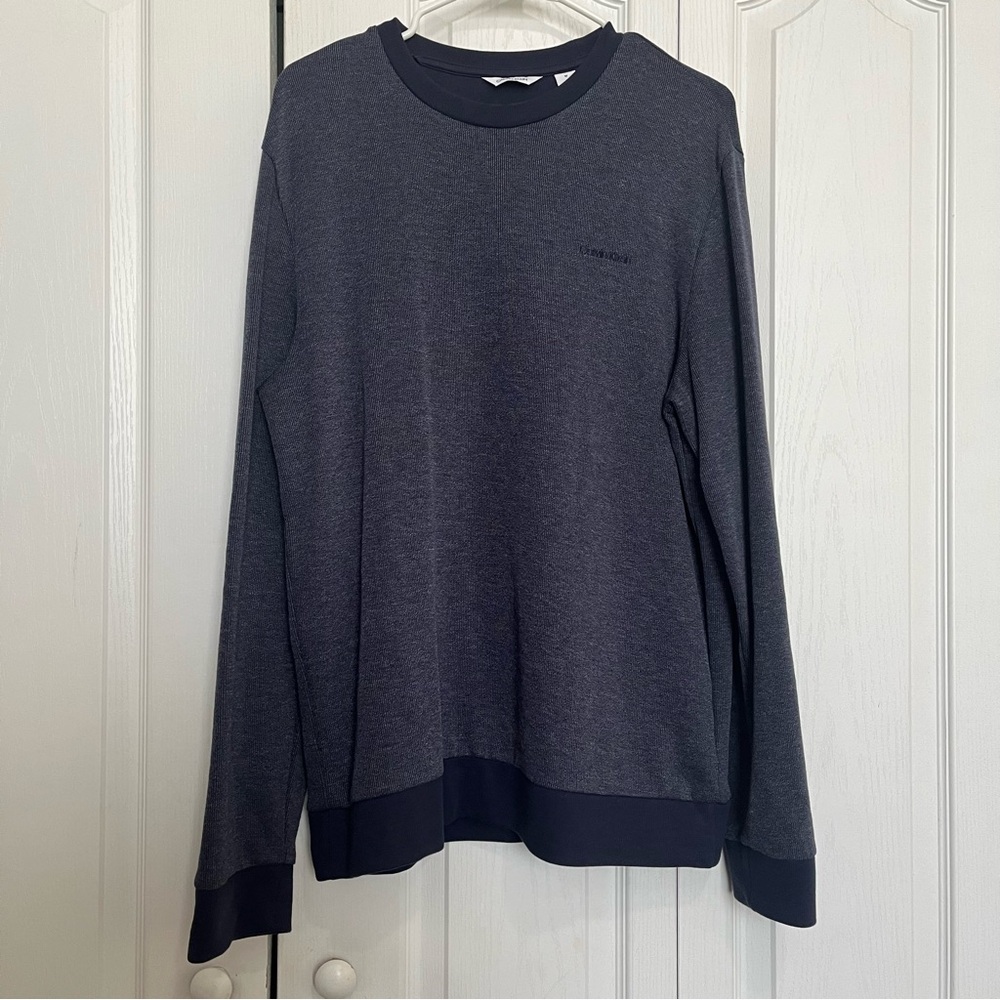 Men’s Calvin Klein Navy Blue Sweatshirt (Box D)